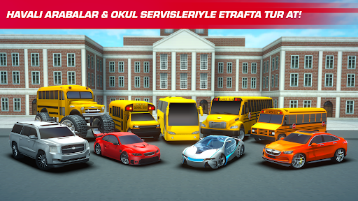 Okul Otobüsü Sür Simülatör 3D ekran görüntüsü