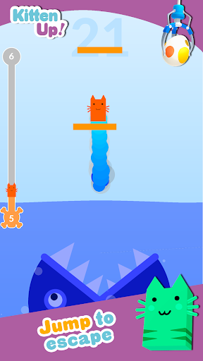 Kitten Up! Jump & Claw Games ekran görüntüsü