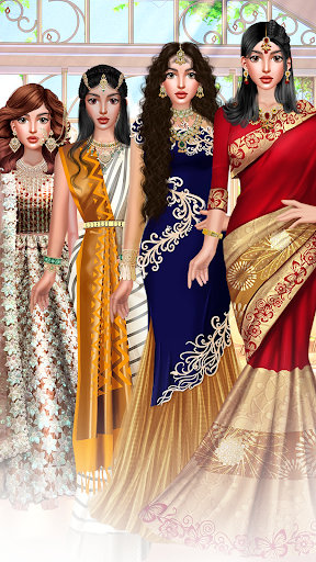 Indian Bridal Fashion Dress up ekran görüntüsü
