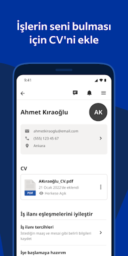Indeed İş Arama ekran görüntüsü