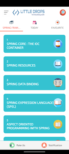 Spring Framework - Java ekran görüntüsü