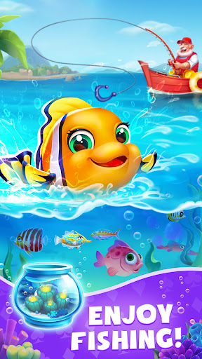 Solitaire: Fishing Go! ekran görüntüsü