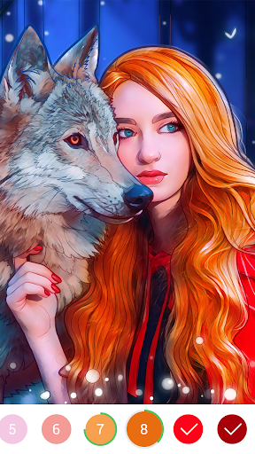 Coloring Book: Color by Number ekran görüntüsü