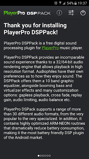PlayerPro DSP pack ekran görüntüsü