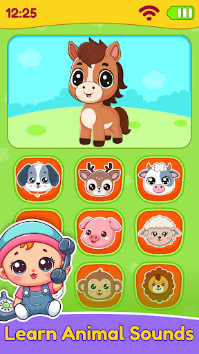 Toddler Baby Phone Games kids ekran görüntüsü