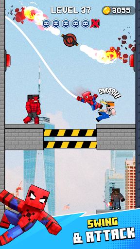 Mr Spider Hero Shooting Puzzle ekran görüntüsü