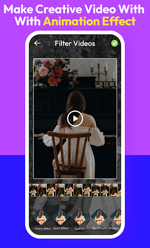 Photo Video Maker With Effect ekran görüntüsü