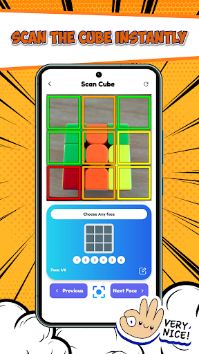 Easy Cube Solver: Scan & Play ekran görüntüsü