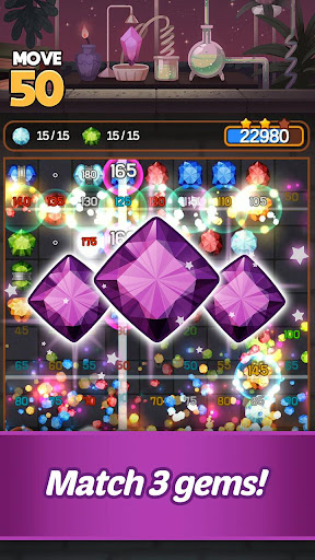 Jewel Alchemist : Match 3 ekran görüntüsü