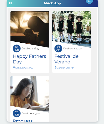 Modern Academy Cancun App ekran görüntüsü