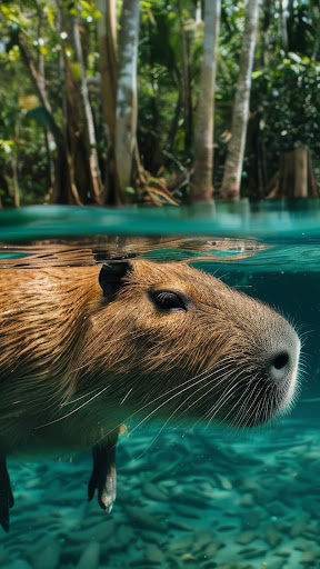 Capybara Wallpaper ekran görüntüsü