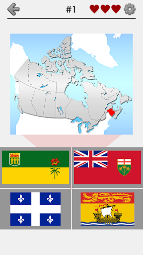 Canada Provinces & Territories ekran görüntüsü