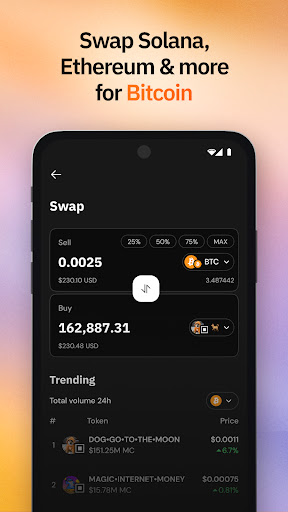 Xverse: Bitcoin Crypto Wallet ekran görüntüsü