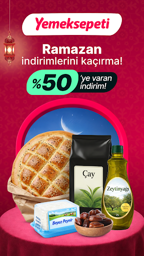 Yemeksepeti - Yemek & Market ekran görüntüsü