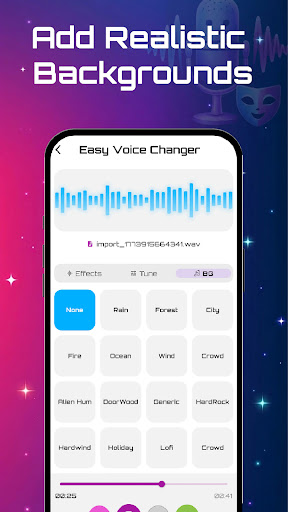 Easy Voice changer ekran görüntüsü