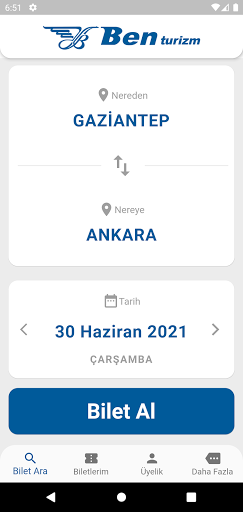 Ben Turizm ekran görüntüsü