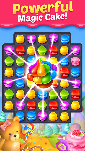 Cake Smash Mania - Match 3 ekran görüntüsü