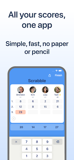 Score Pad - board game tracker ekran görüntüsü