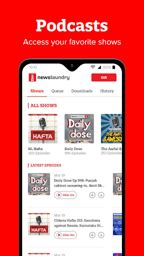 Newslaundry ekran görüntüsü