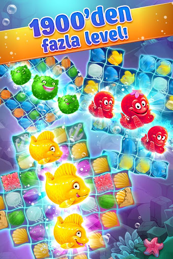 Mermaid puzzle match-3 hazine ekran görüntüsü