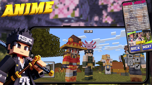 Anime Mods & Addons Minecraft  ekran görüntüsü