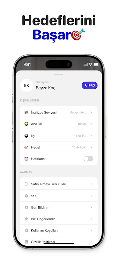 BetterSpeak: AI Dil Öğretmeni ekran görüntüsü