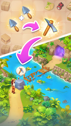 Merge Adventure: Dekor Oyunu ekran görüntüsü