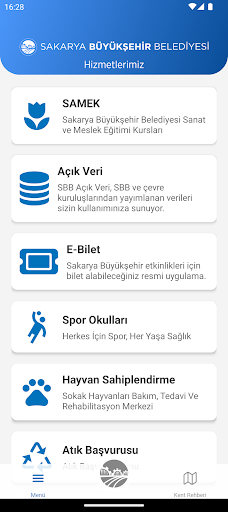 Sakarya Büyükşehir ekran görüntüsü