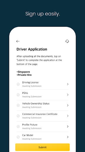 TADA Driver ekran görüntüsü