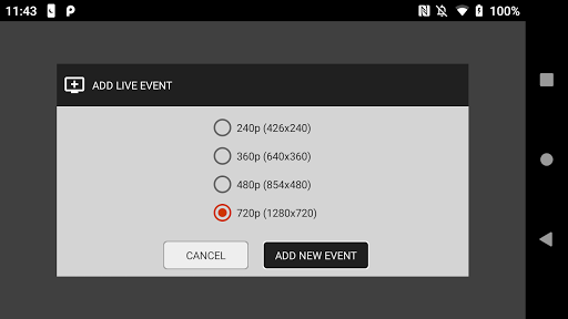 My Live Event ekran görüntüsü