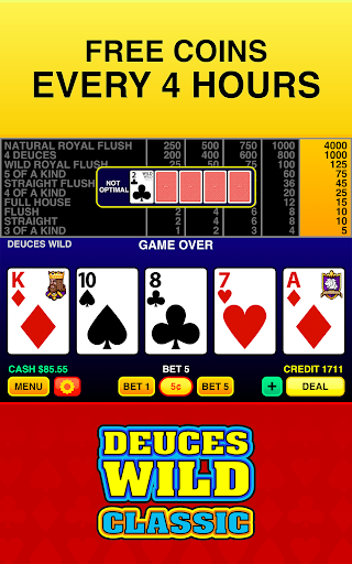 Deuces Wild Classic - Casino V ekran görüntüsü