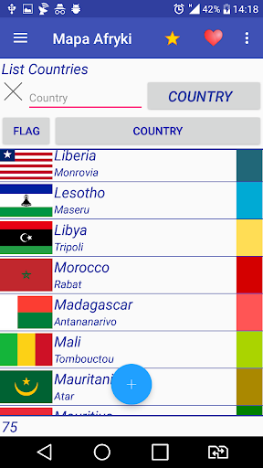 Afrika Haritası ekran görüntüsü