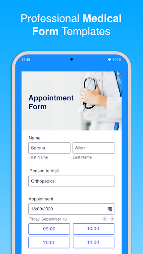 Jotform Health: Sağlık Formu ekran görüntüsü