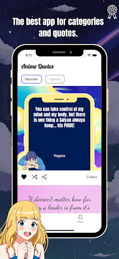 500.000+ Anime Quotes ekran görüntüsü