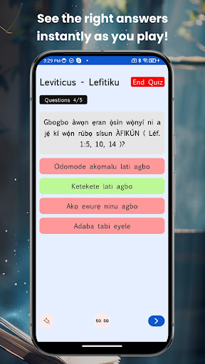 Yoruba Bible Quiz ekran görüntüsü