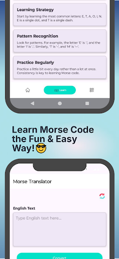 Morse Code Translator ekran görüntüsü