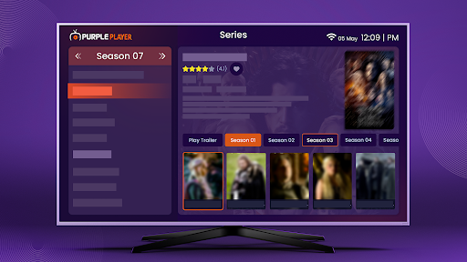 Purple Easy - IPTV Player ekran görüntüsü