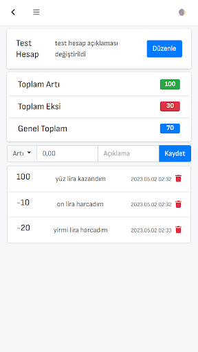 İnternetsiz Muhasebe Takibi ekran görüntüsü