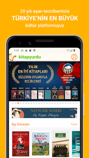 Kitapyurdu ekran görüntüsü