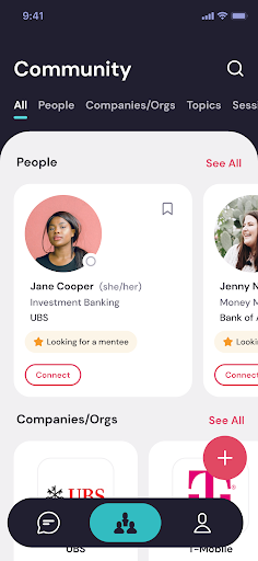 Mentor Spaces ekran görüntüsü