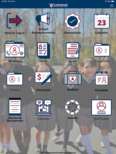 SJNRCS FACTS Family Portal App ekran görüntüsü