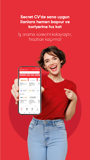 Secretcv - İş İlanı Ara & Bul ekran görüntüsü