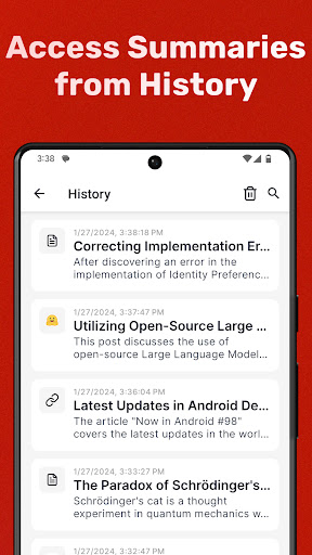 Summary: AI Text Summarizer ekran görüntüsü