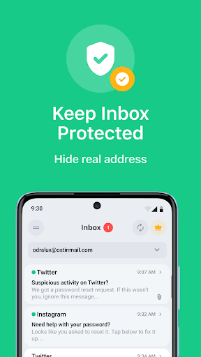 Temp Mail - Geçici e-posta ekran görüntüsü