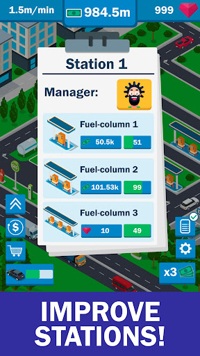 Idle gas station - fuel tycoon ekran görüntüsü