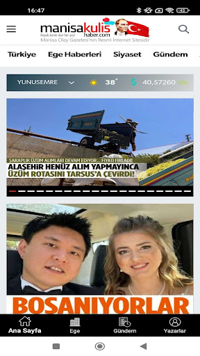 Manisa Kulis Haber ekran görüntüsü