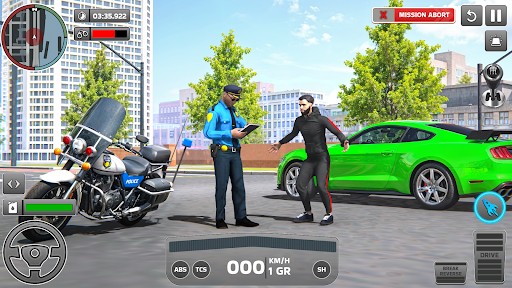 US Police Car Simulation Games ekran görüntüsü