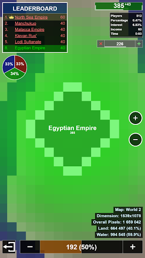 Territorial.io ekran görüntüsü