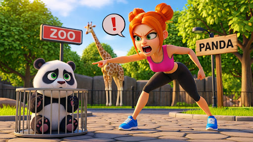 Naughty Panda: Life simulator ekran görüntüsü