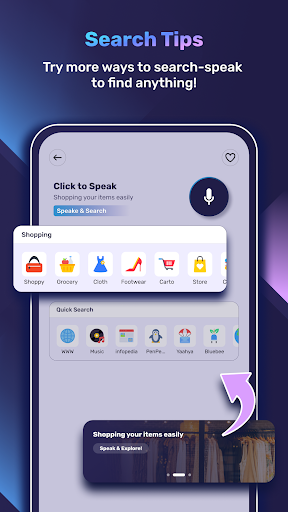 Voice Assistive Command Search ekran görüntüsü
